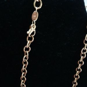 Darling floral 18" gold choker-Italy Inscripted